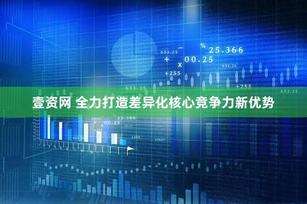 壹资网 全力打造差异化核心竞争力新优势